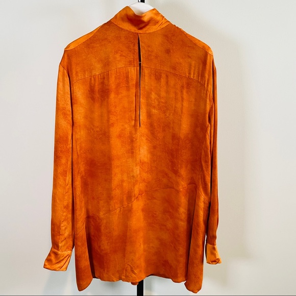 H&M Studio A/W 2015 Exclusive Line Peek A Boo Long Sleeve Top Size 8 - Picture 2 of 8